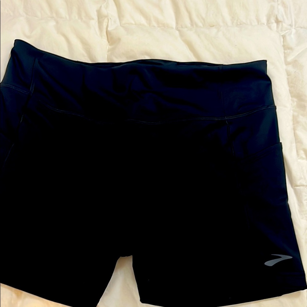 Women's Black Athletic Shorts